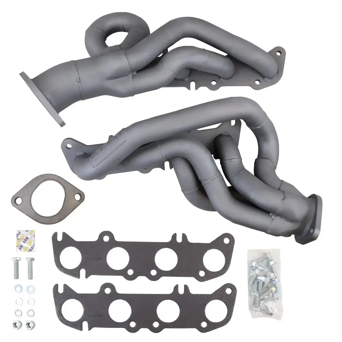 Bbk Ford Mustang Gt 1-3/4 Shorty Exhaust Headers Titanium Ceramic 15-17 1