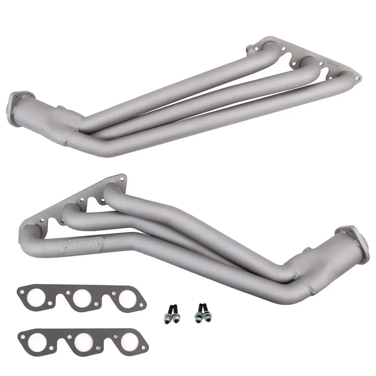 Bbk Ford Mustang V6 1-5/8 Long Tube Exhaust Headers Polished Silver Ceramic 99-04 1
