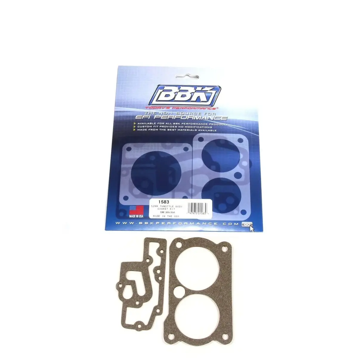 Bbk Chevrolet Gm Throttle Body Gaskets Twin 52Mm 1