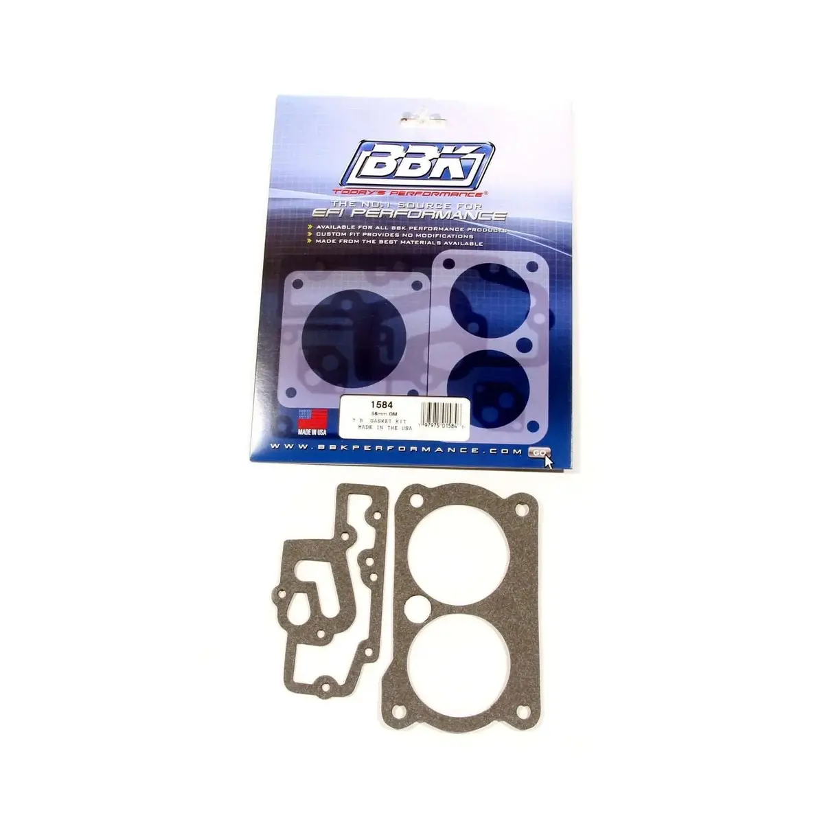 Bbk Chevrolet Gm Throttle Body Gaskets Twin 58Mm 1