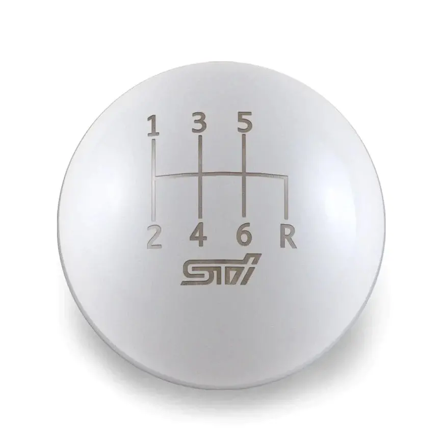 Billetworkz Weighted Shift Knob W/ 6 Speed Sti Engraving - 2004-2021 Sti 3