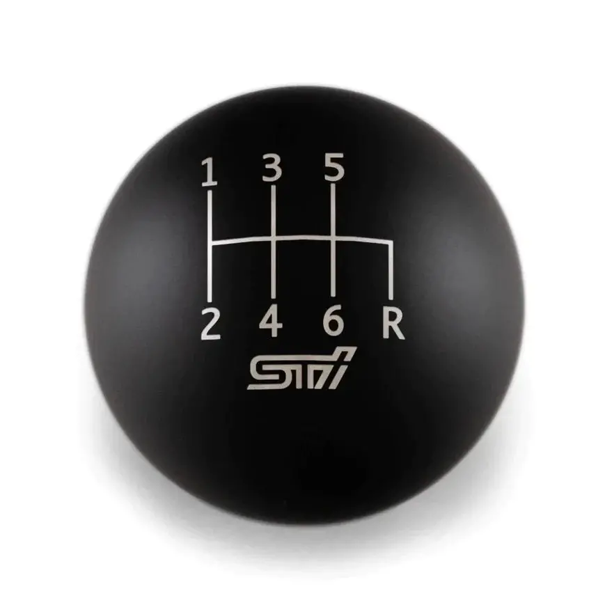 Billetworkz Weighted Shift Knob W/ 6 Speed Sti Engraving - 2004-2021 Sti 1