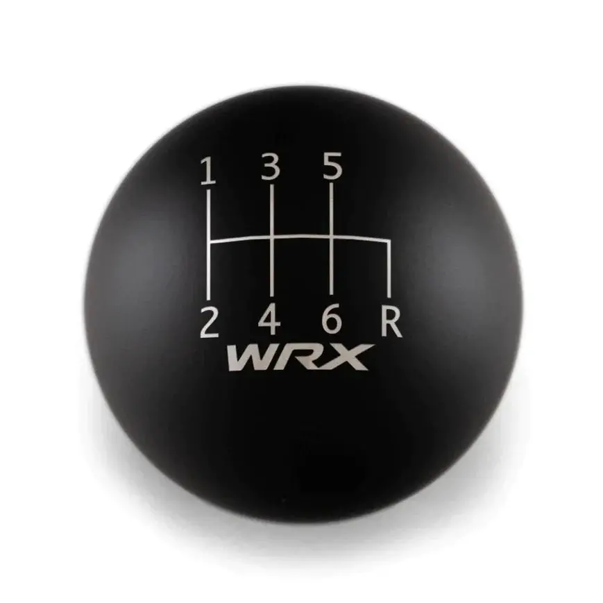 Billetworkz Weighted Shift Knob W/ 6 Speed Wrx Engraving - 2015-2021 Wrx, 2022+ Wrx 1