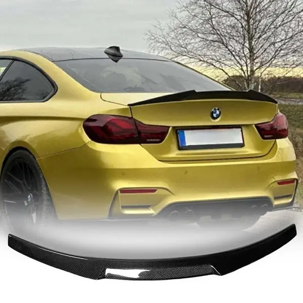 Bmw F82 M4 V Style Trunk Spoiler - Carbon Fiber 1
