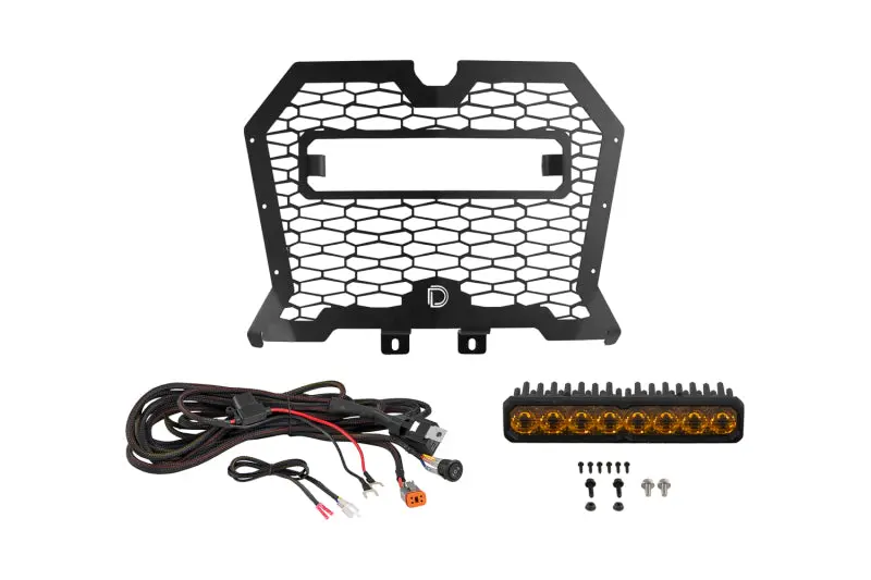 Diode Dynamics 19-24 Polaris Rzr Xp Ss10 Grille Pro Yellow Driving 1