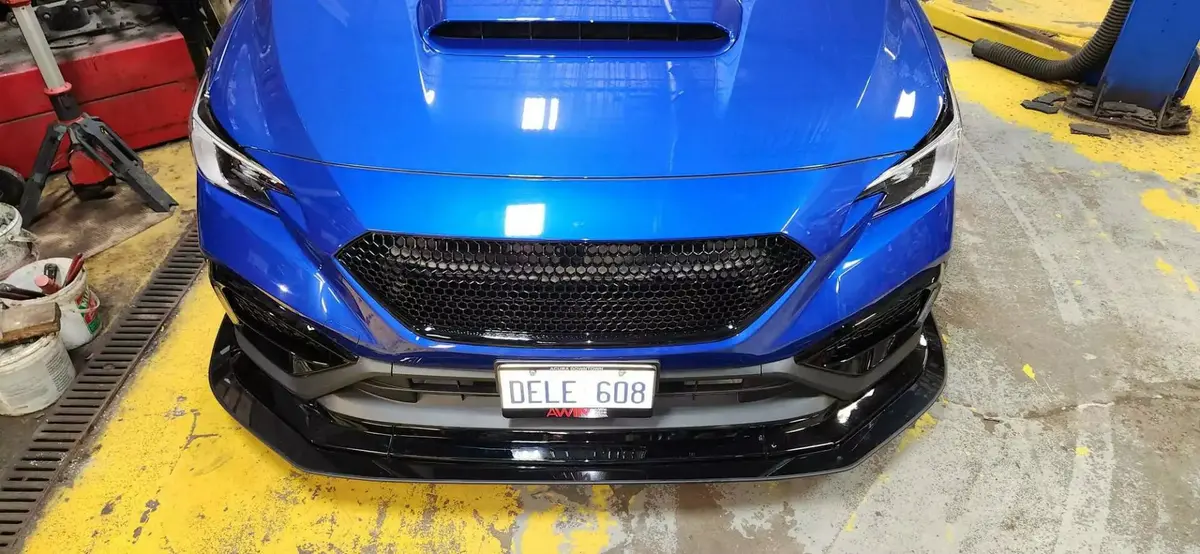 Ventus Autoworks 2Pc Front Splitter For Afd/Jxr Front Lip - 2022-2025 Subaru Wrx 1