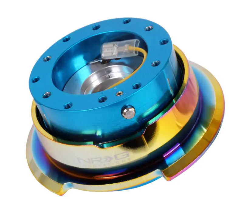 Nrg Quick Release Gen 2.8 - New Blue Body / Neochrome Ring 1