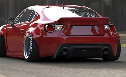 Greddy Version 3 Greddy X Rocket Bunny 86 Aero Rear Ducktail Aero - Wing Only - 13+ Scion Fr-S / Brz / 86 1