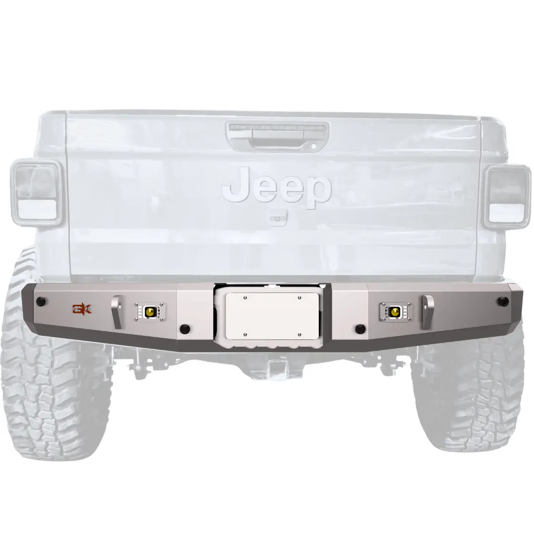 Gauntlet Rear Bumper For 2020+ Jeep Gladiator Jt By Gatekeeper Off-Road 1