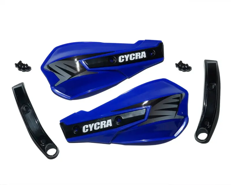 Cycra Vortex Replacement Hand Shields W/Abrasion Guards - Blue 1