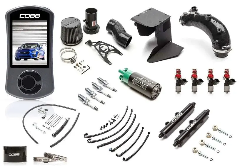 Cobb Nexgen Stage 2 Power Package W/ Blue Intake - 2015-2018 Sti 1