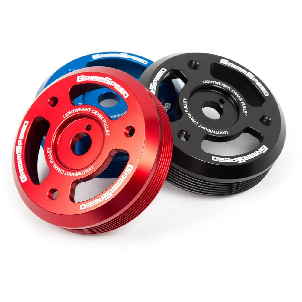 Grimmspeed Lightweight Crank Pulley - 15-21 Wrx, 13-21 Brz 1