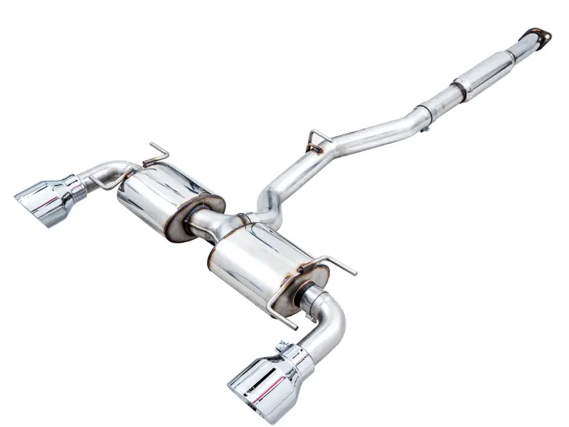 Awe Tuning Touring Exhaust System - Chrome Silver Tips - 2013-2021 Brz, 2022+ Brz 1