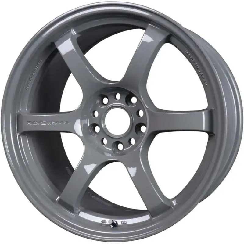 Gram Lights 57Dr 17X9.0 +22 5X114.3 Glossy Gray Wheel 1