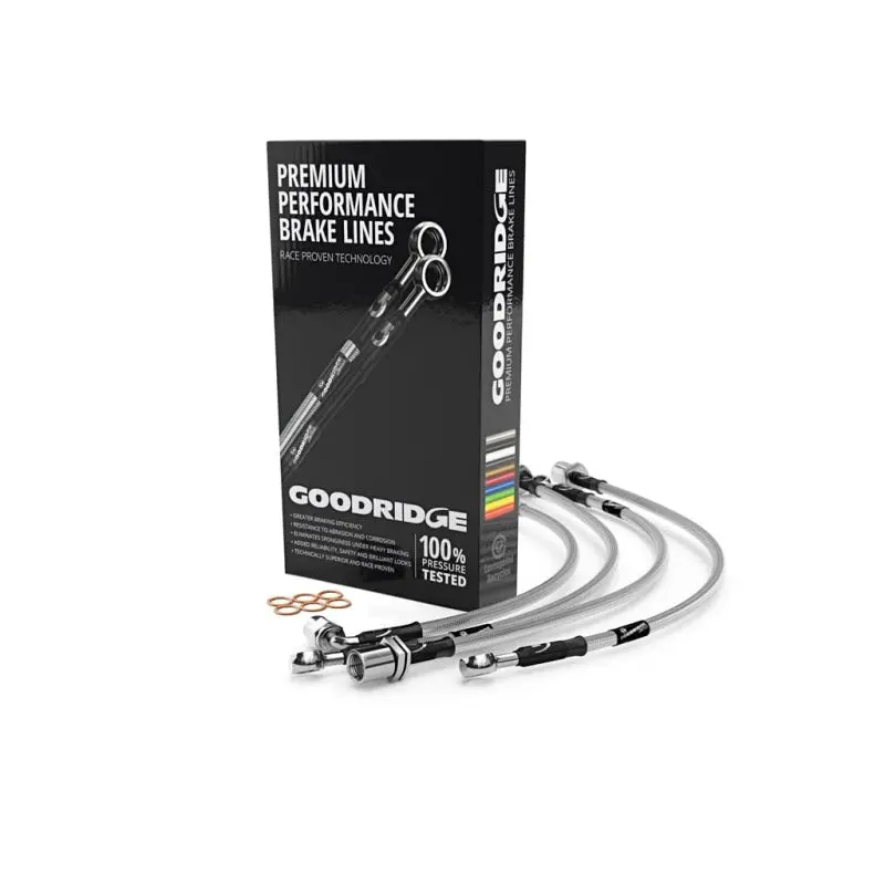 Goodridge 2020 Toyota Supra Ss Braided Brake Hose Kit 1