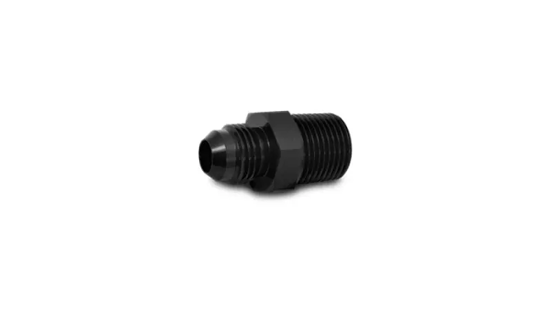 Vibrant -8An To 1/2In Npt Straight Adapter Fitting - Aluminum 1