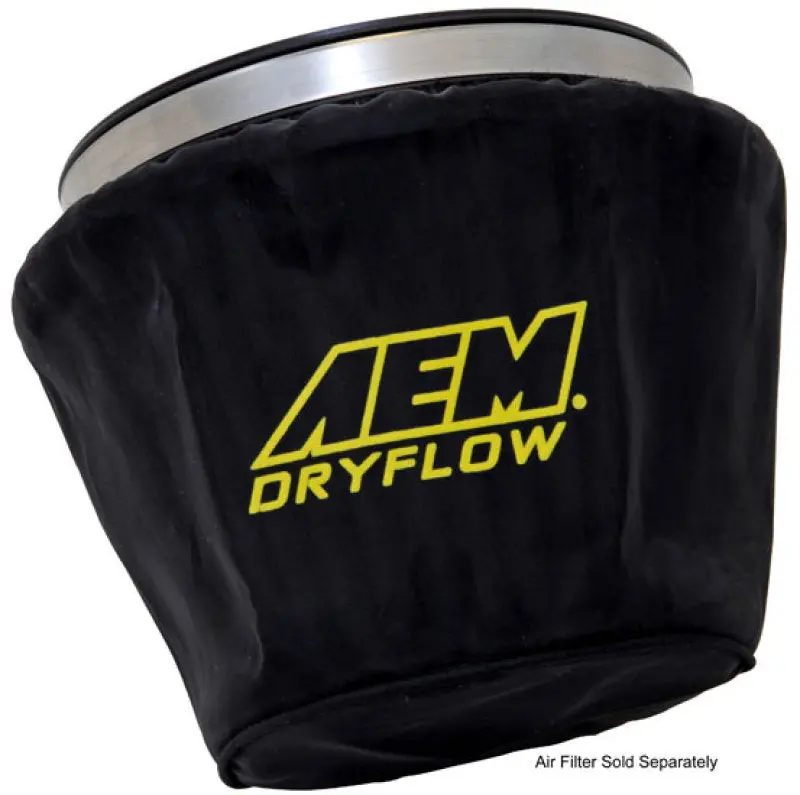 Aem Air Filter Wrap Black 7.5In Length X 5In Width X 5In Height 1