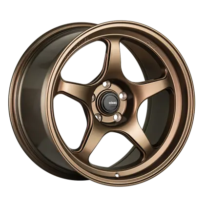 Konig Hyperspec 18X9.5A 5X114.3 Et35 Matte Bronze Wheel (Knurled Bead) 1