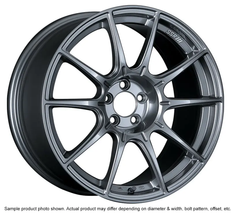Ssr Gtx01 17X9 5X114.3 38Mm Offset Dark Silver Wheel 1