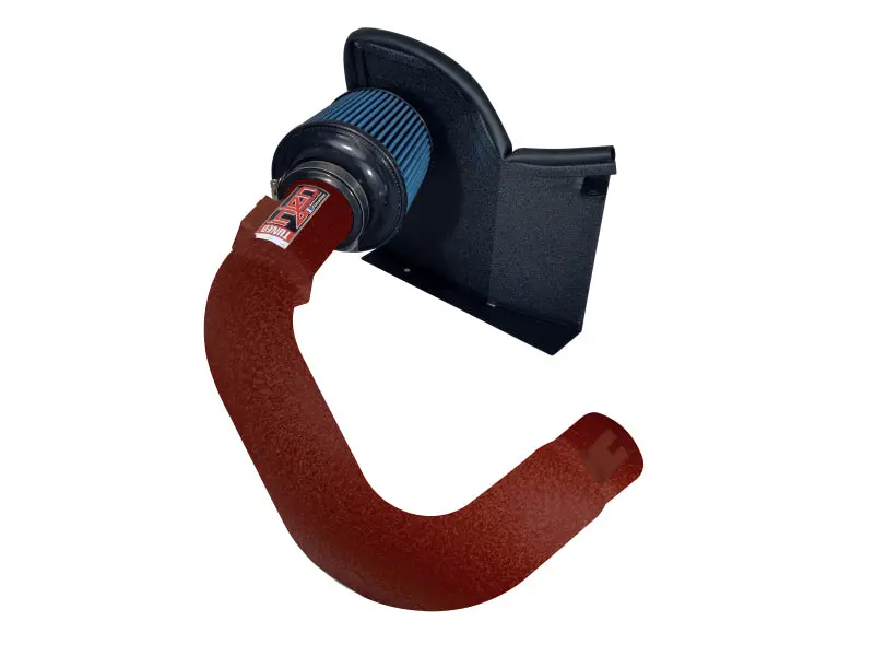 Injen Air Intake System W/ Heat Shield Wrinkle Red - Subaru Wrx 2015-2021 1