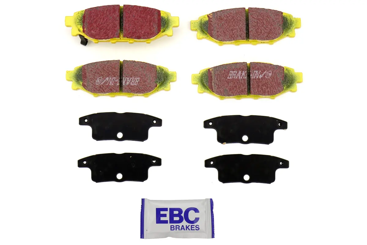 Ebc Yellowstuff Rear Brake Pads - 09-18 Fxt, 08-21 Wrx W/ Steel Calipers 1