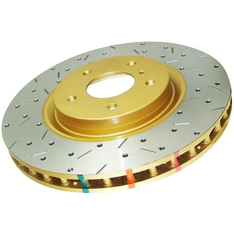 Dba 4000 Series Drilled + Slotted Front Rotor - 2002-2014 Wrx, 2004-2013 Fxt, 2013-2021 Brz 1