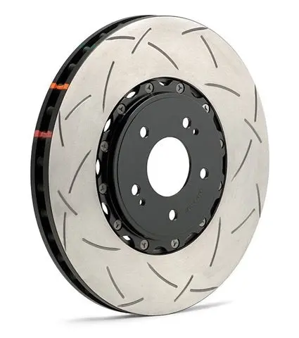 Dba 5000 Series 2 Piece Slotted Front Brake Rotor - 2022+ Subaru Wrx (W/Sti Brembo 4 Piston Caliper) 1