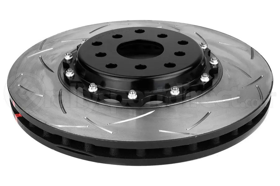 Dba 5000 Series Slotted 2 Piece Front Rotor W/ Black Hat - 04-17 Sti, 2017-2021 Brz W/ Brembos 1