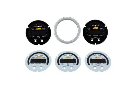 Aem X-Series Temperature Gauge Kit - 100-300F Accessory Kit 1