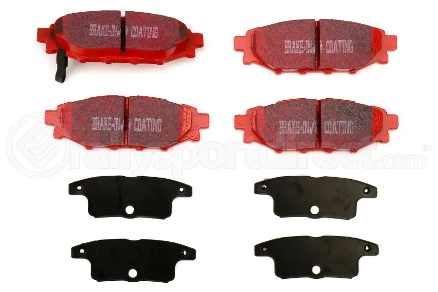 Ebc Brakes Redstuff Ceramic Rear Brake Pads  - 08-21 Wrx W/ Steel Calipers 1