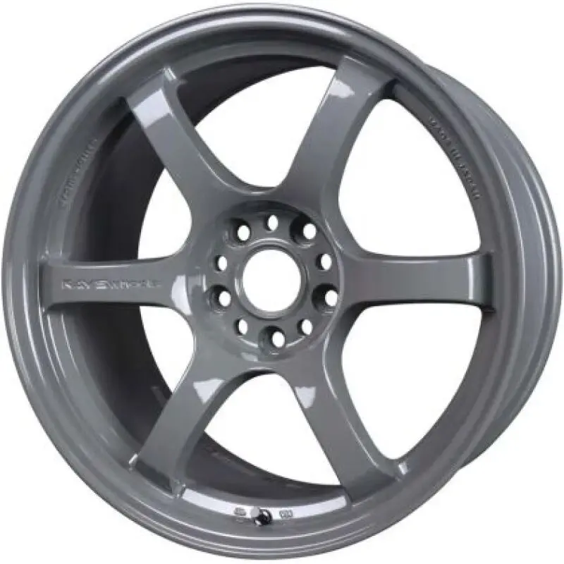 Gram Lights 57Dr 17X9.0 +12 5X114.3 Glossy Gray Wheel 1