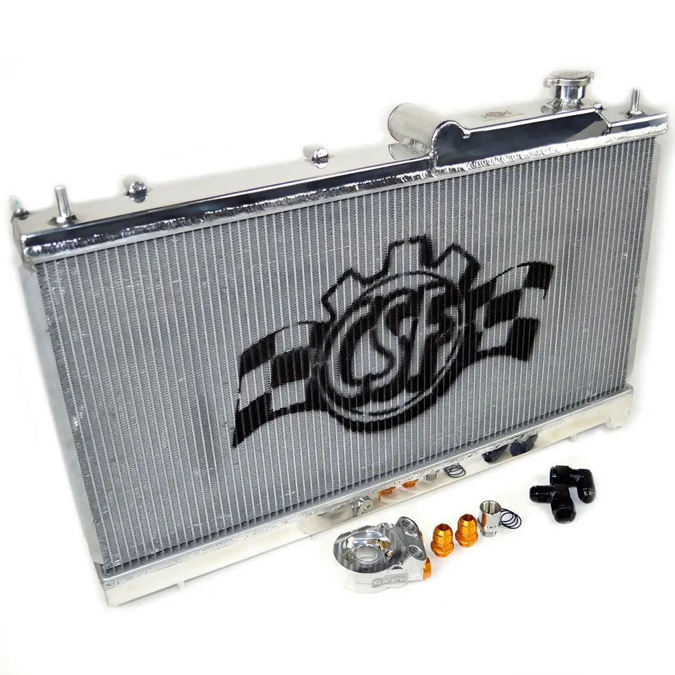 Csf Aluminum Radiator With Oil Cooler - 02-07 Wrx, 04-07 Sti 1