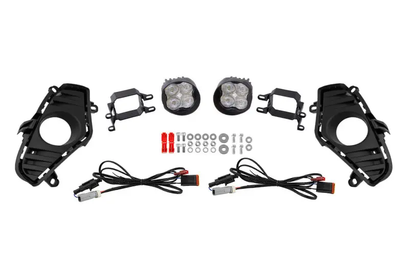 Diode Dynamics 22-25 Toyota Rav4 Ss3 Fog Light Kit - White Sport 1