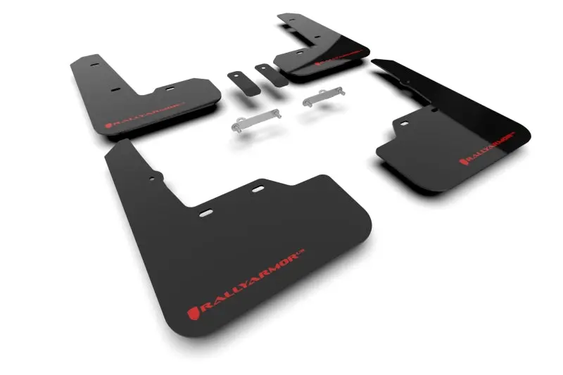 Rally Armor Black Ur Mud Flap W/ Red Logo - 2022+ Wrx 1