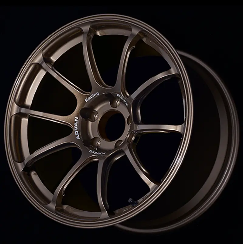 Advan Rz-F2 18X10 +40 5X114.3 Umber Bronze Wheel 1