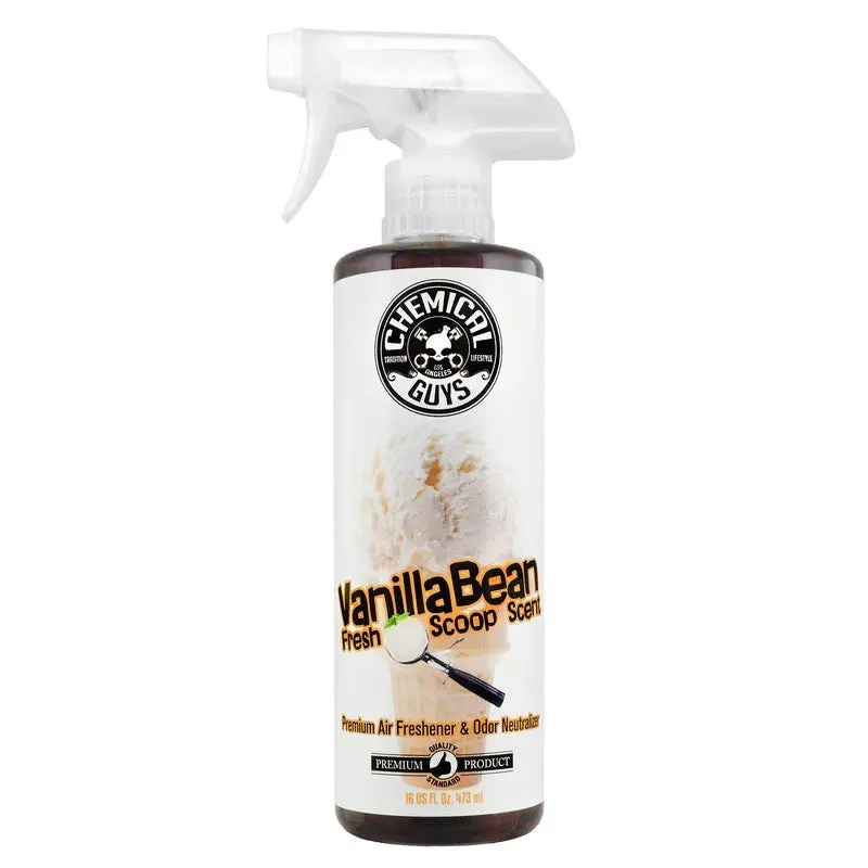 Chemical Guys Vanilla Bean Air Freshener & Odor Eliminator - 16Oz 1