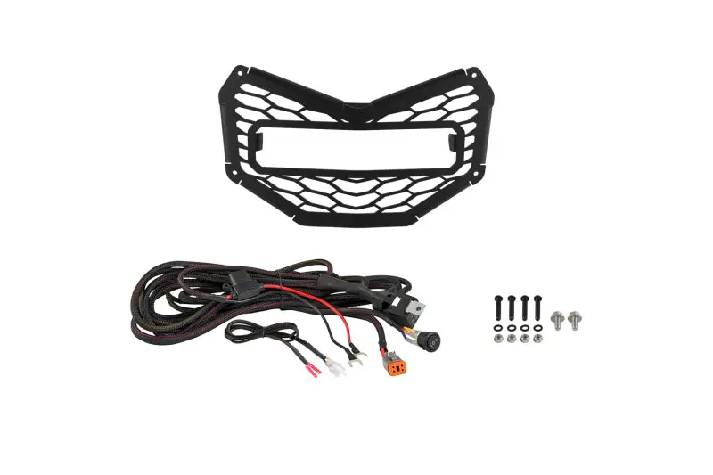 Diode Dynamics 17-26 Can Am Maverick X3 Ss10 Grille Bracket Kit 1