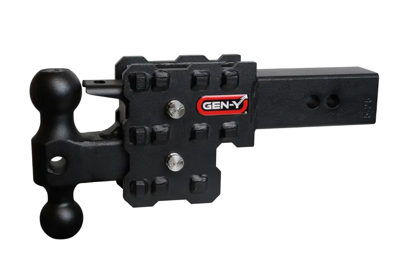 Gen-Y Phantom-X 2.5In Solid Shank 2.5In Drop 1.6K Tw 16K Hitch W/Gh-051 & Gh-032 (No Flat Towing) 1