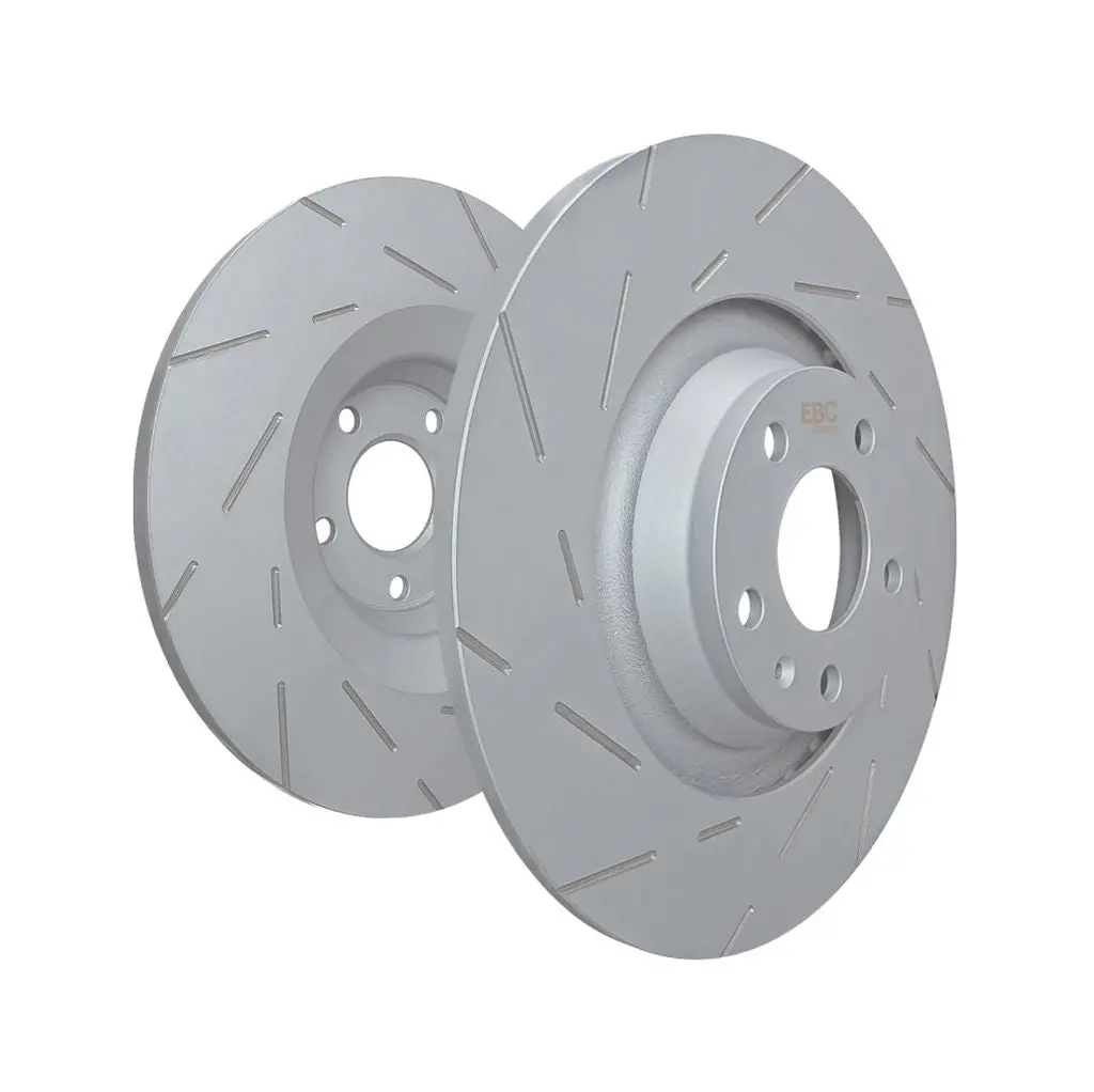 Ebc Brakes Usr Series Sport Slotted Rear Brake Rotors - 13-21 Brz W/ Solid Rear Rotors, 08-14 Wrx , 09-13 Fxt 1