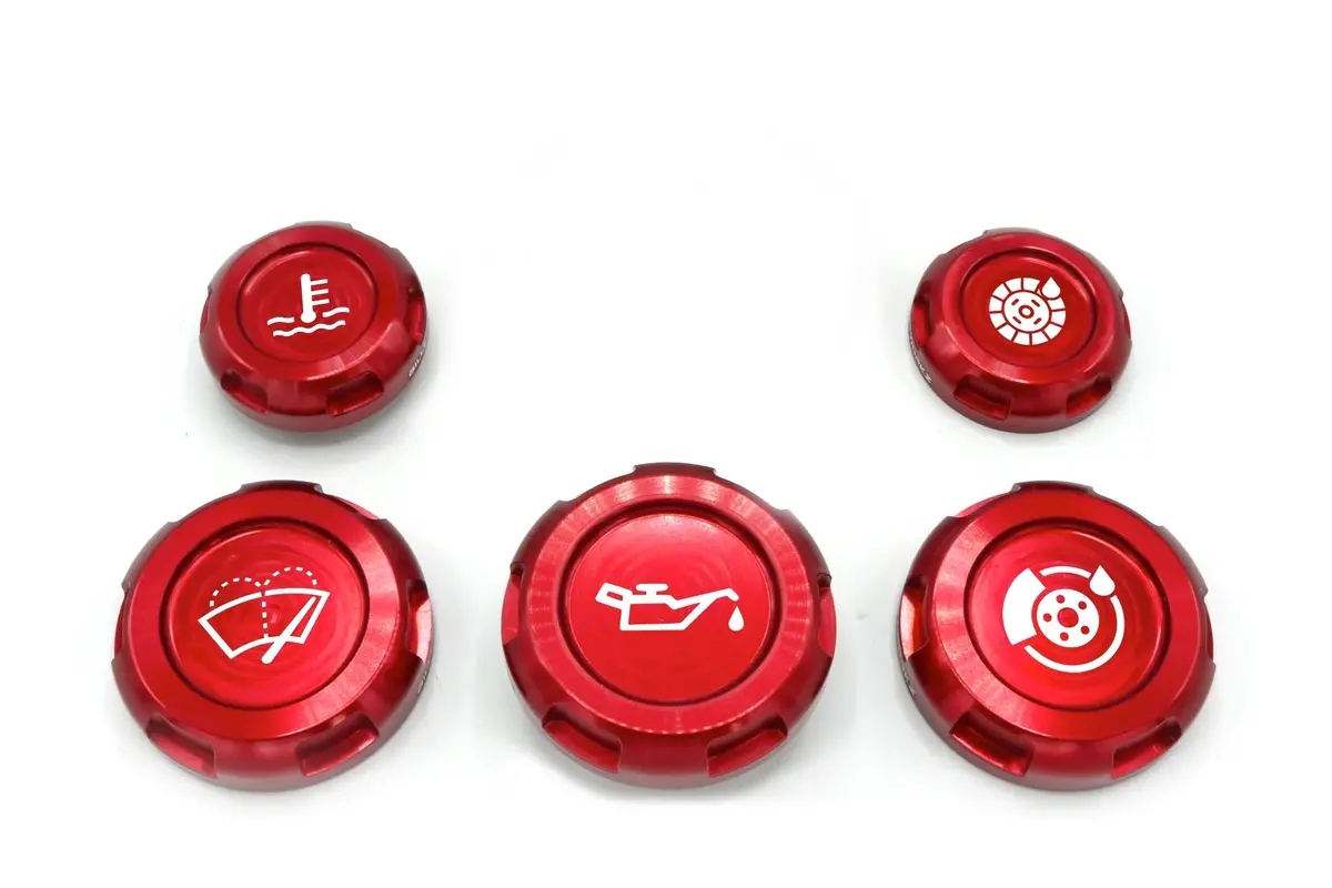 Billetworkz Engine Bay Caps - Zero Series - Fluid Engraving - 13-21 Brz, 2022+ Brz 1