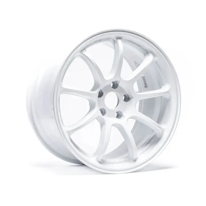 Enkei Pf09 18X9.5 5X114.3 40Mm Offset 75Mm Bore Vanquish White Wheel 1