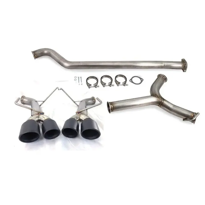 Ets Cat-Back Exhaust System No Mufflers Resonated - Wrx 2022+ 1