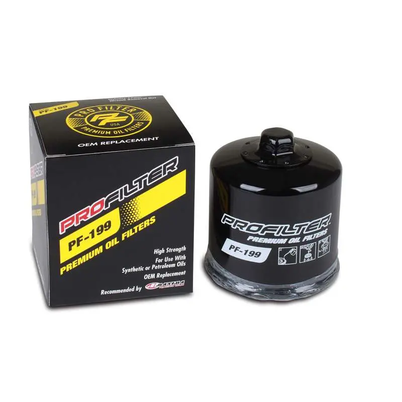 Profilter Nissan/Polaris/Tohatsu Spin-On Black Various Performance Oil Filter - Single 1