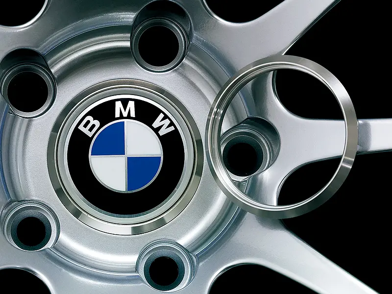 Advan 73Mm Bmw Centercap Adapter Ring - Silver Alumite 1