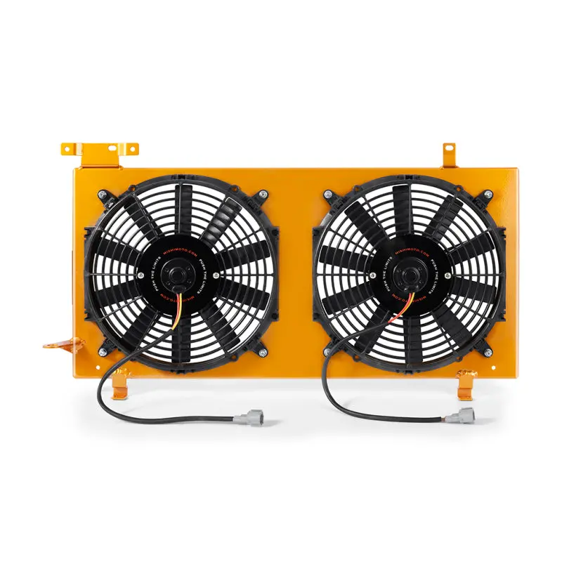 Mishimoto Plug And Play Aluminum Fan Shroud Kit - Gold - 2002-2007 Wrx, 2004-2007 Sti 1