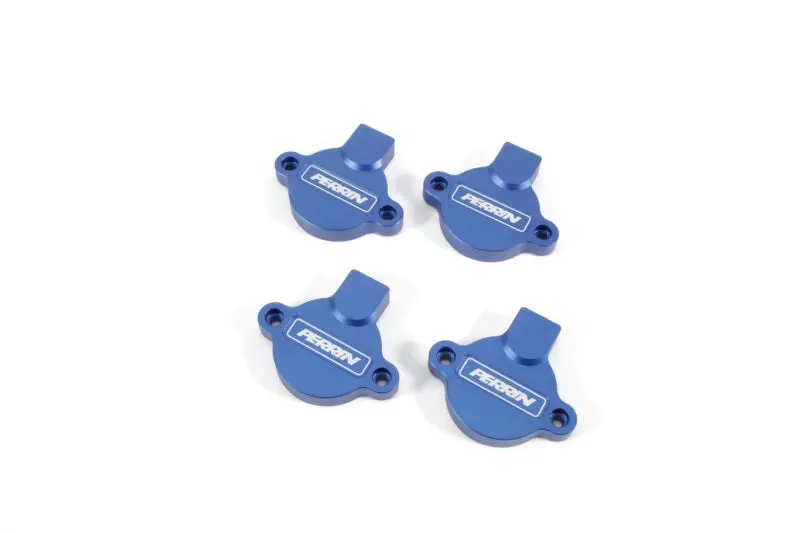 Perrin Cam Solenoid Cover Set - Blue - 2015-2021 Wrx, 2022+ Wrx 1