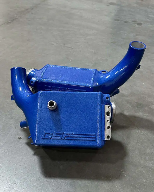 Csf 2025+ Bmw G90 M5 / G99 M5 Touring Charge Air Cooler - Marina Bay Blue 1