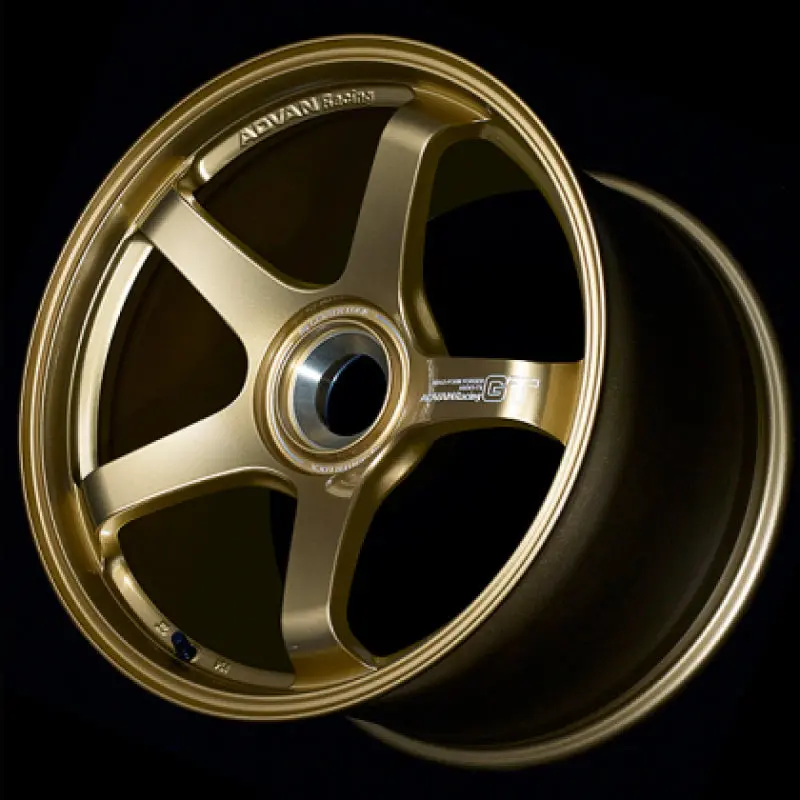 Advan Gt For Porsche 21X13.0 +31 Cl-Cl Racing Brass Gold Wheel 1