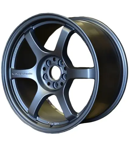 Gram Lights 57Dr 18X10.5 +12 5-114.3 Gun Blue 2 Wheel 1