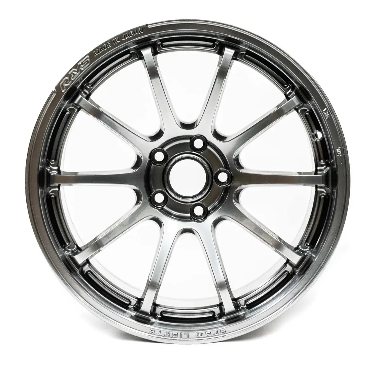 Gram Lights 57Nr 18X9.5 +38 5X114.3 Grace Silver Wheel 1